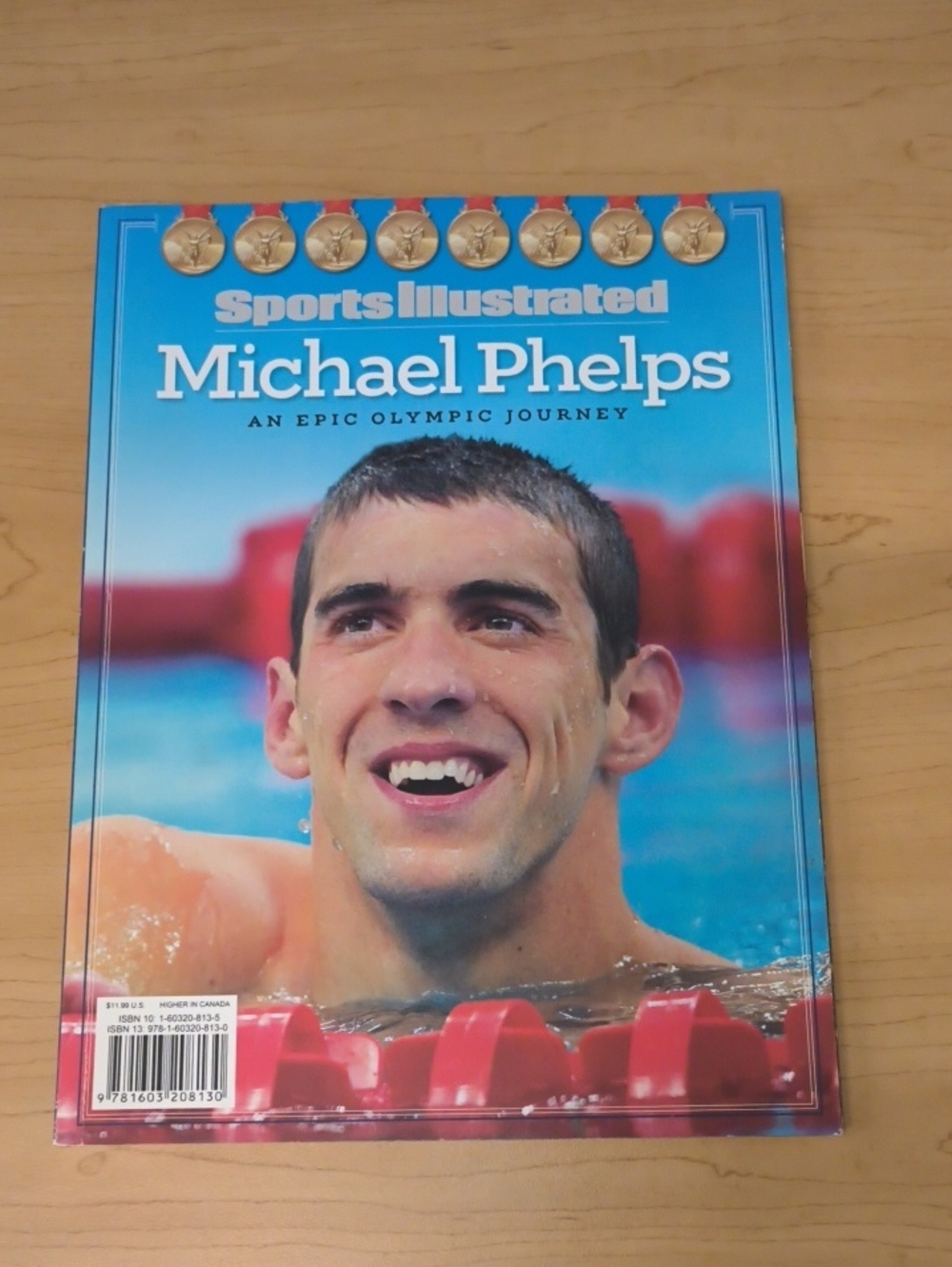Sports Illustrated Michael Phelps An Epic Olympic Journey 2008 Summer Cover
